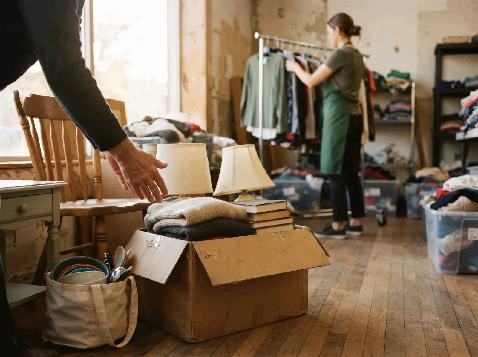 How to Donate to a Thrift Store: What They Take, What They Don't, and Free Furniture Pickup