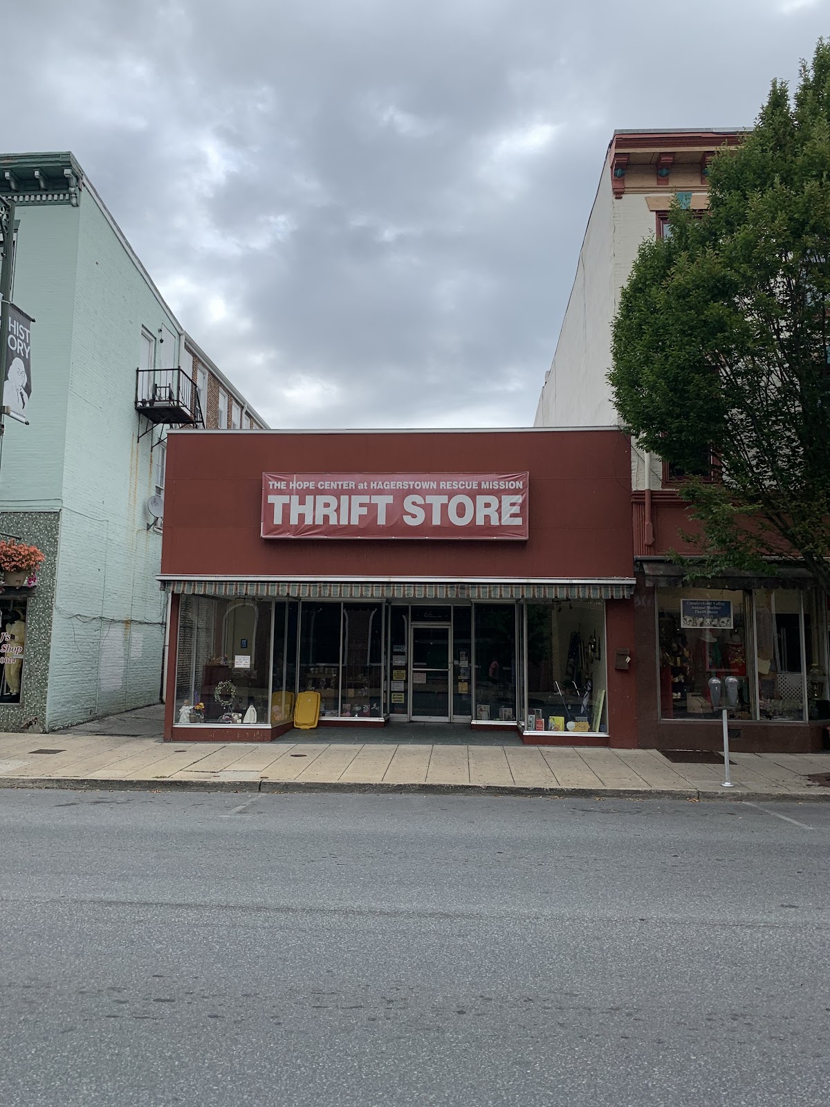 The Hope Center Thrift Store in Hagerstown
