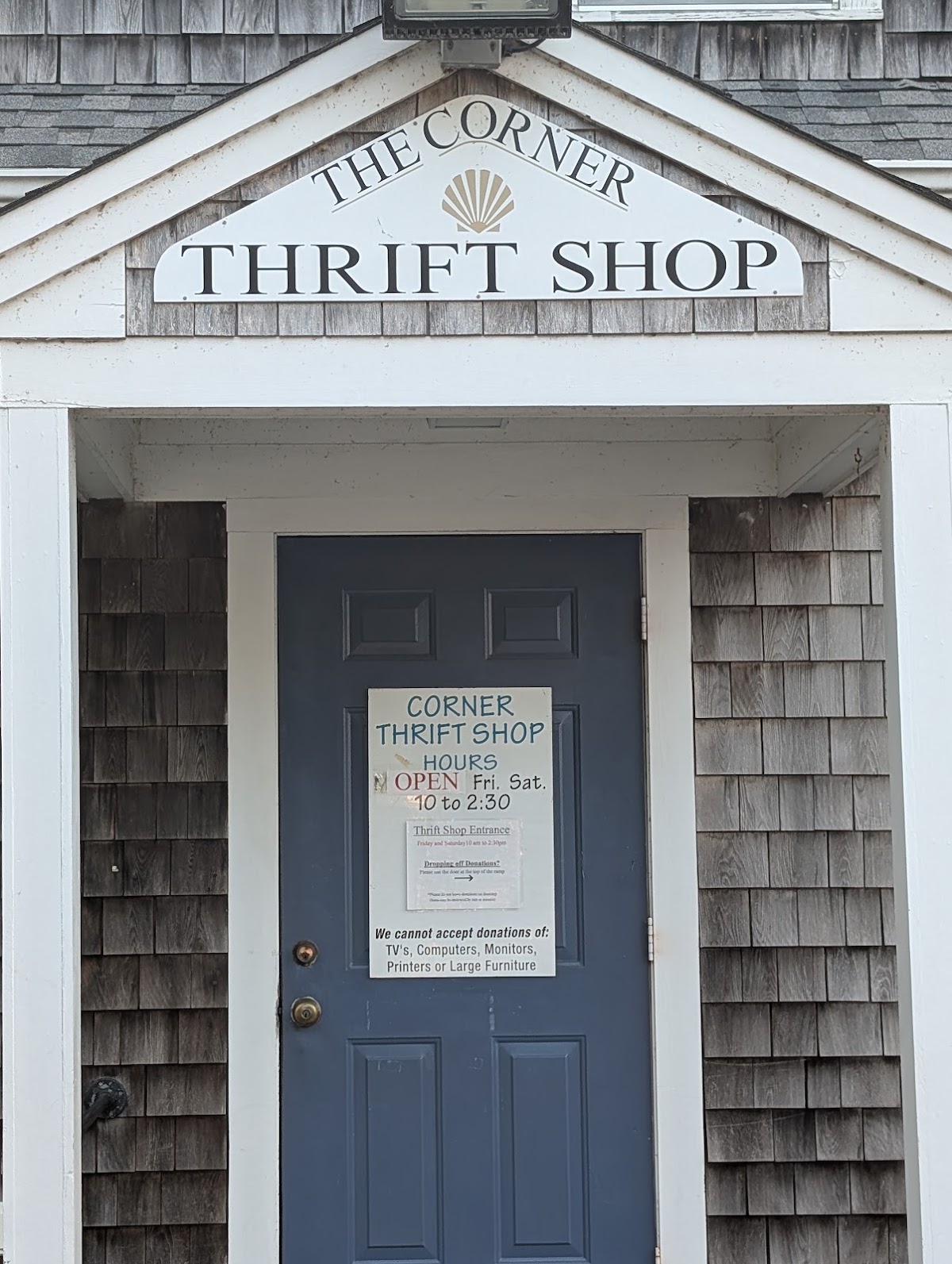 Corner Thrift Shop in Harwich