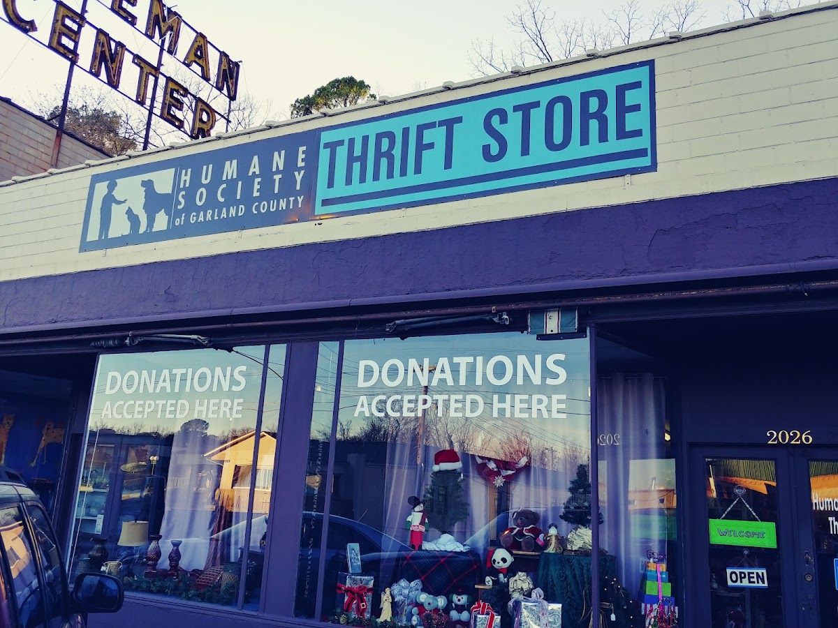 Humane Society Thrift Shop in Hot Springs