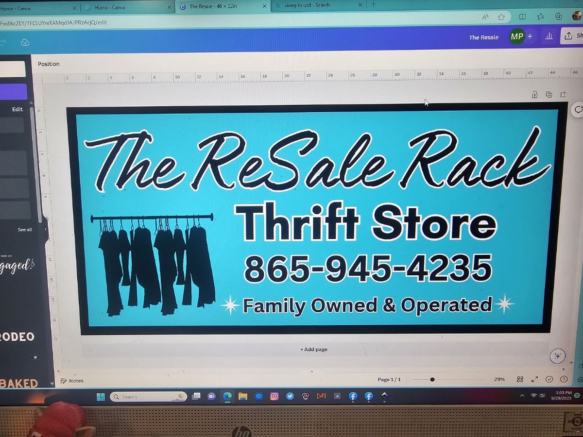 The ReSale Rack Thrift Store in Powell