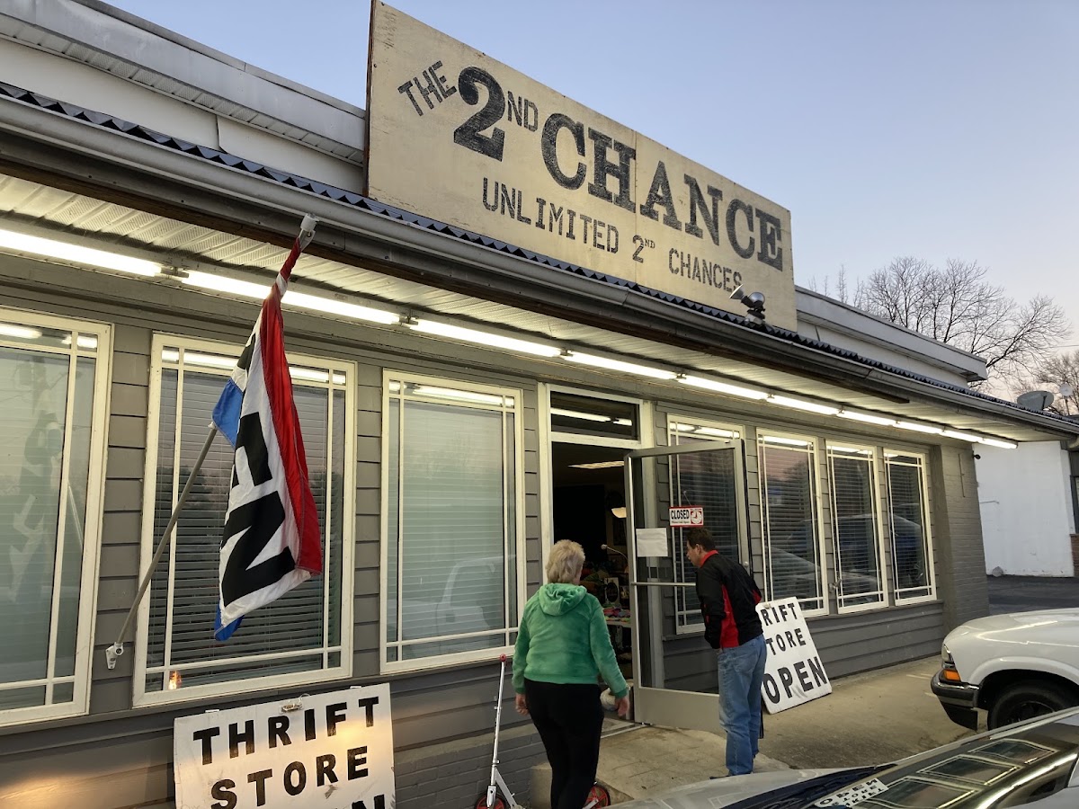 The 2nd Chance Unlimited Thrift Store in Winchester
