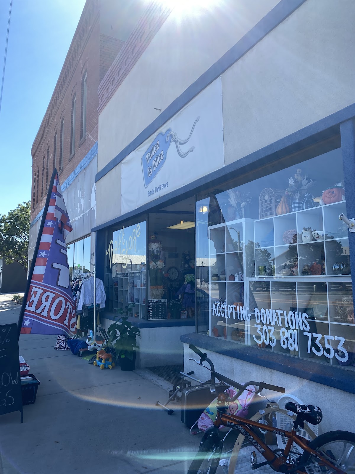 Twice is Nice Thrift Store in Eaton