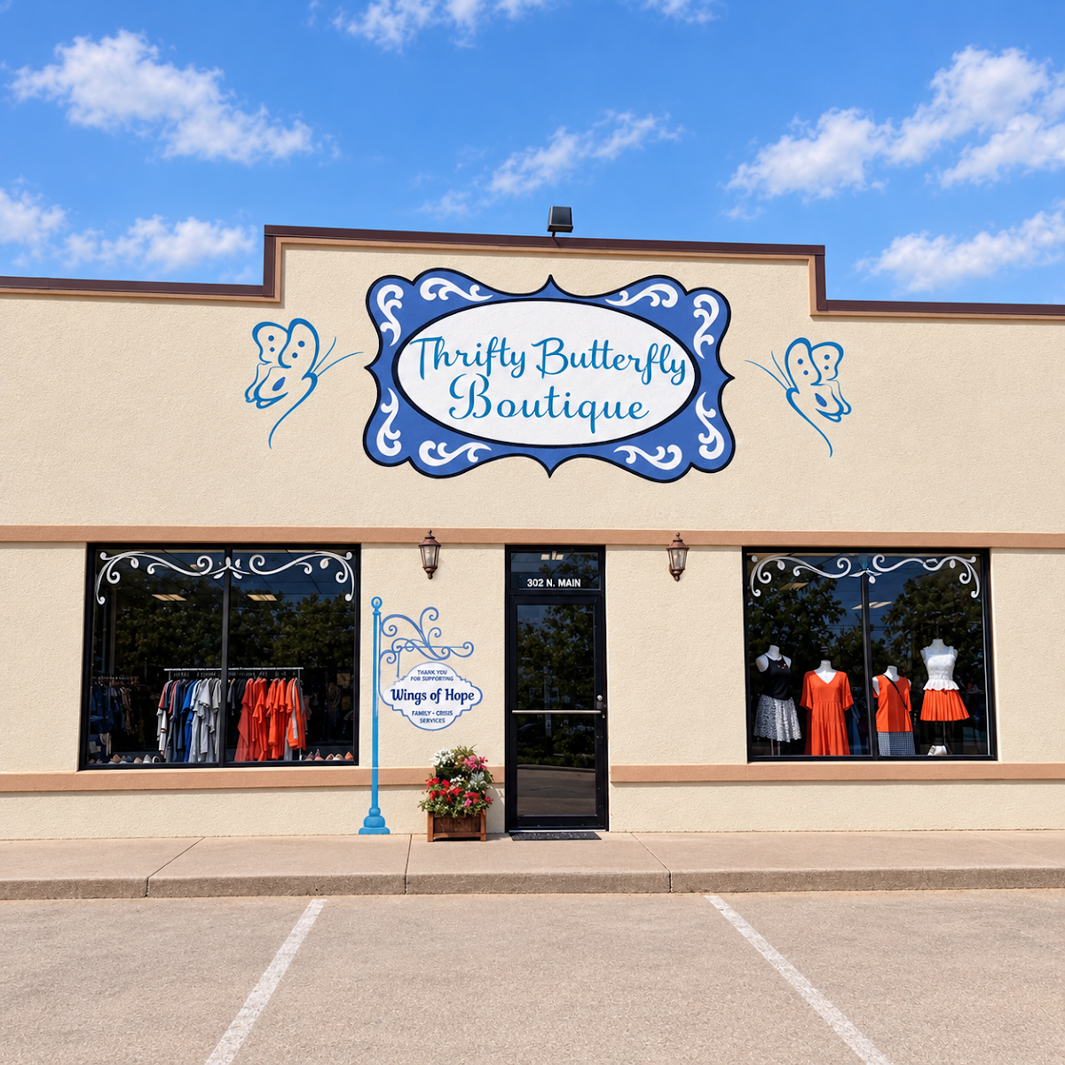 Thrifty Butterfly Boutique in Stillwater