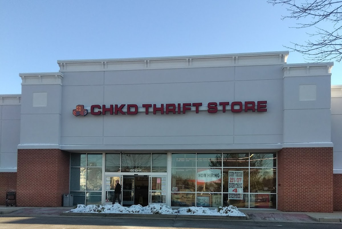 CHKD Thrift Store in Williamsburg