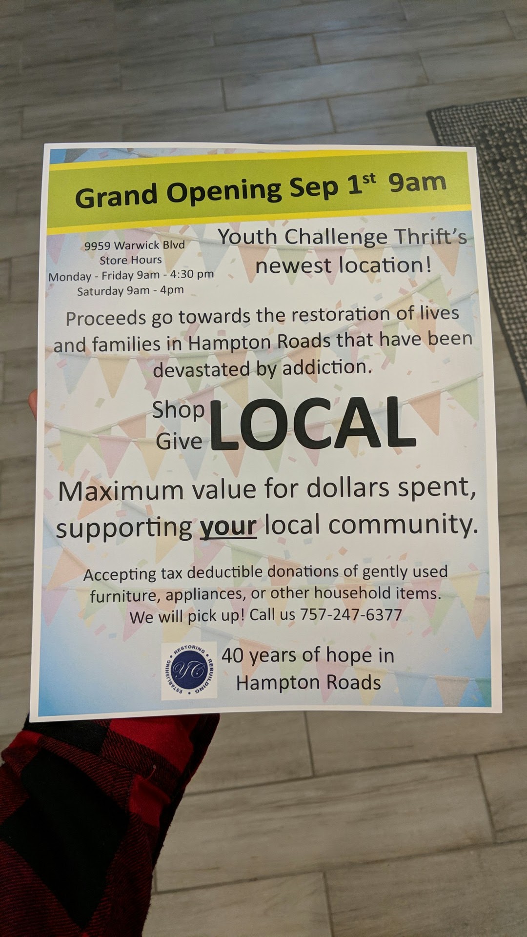 Faith Recovery Second Chance Furniture and More in Williamsburg