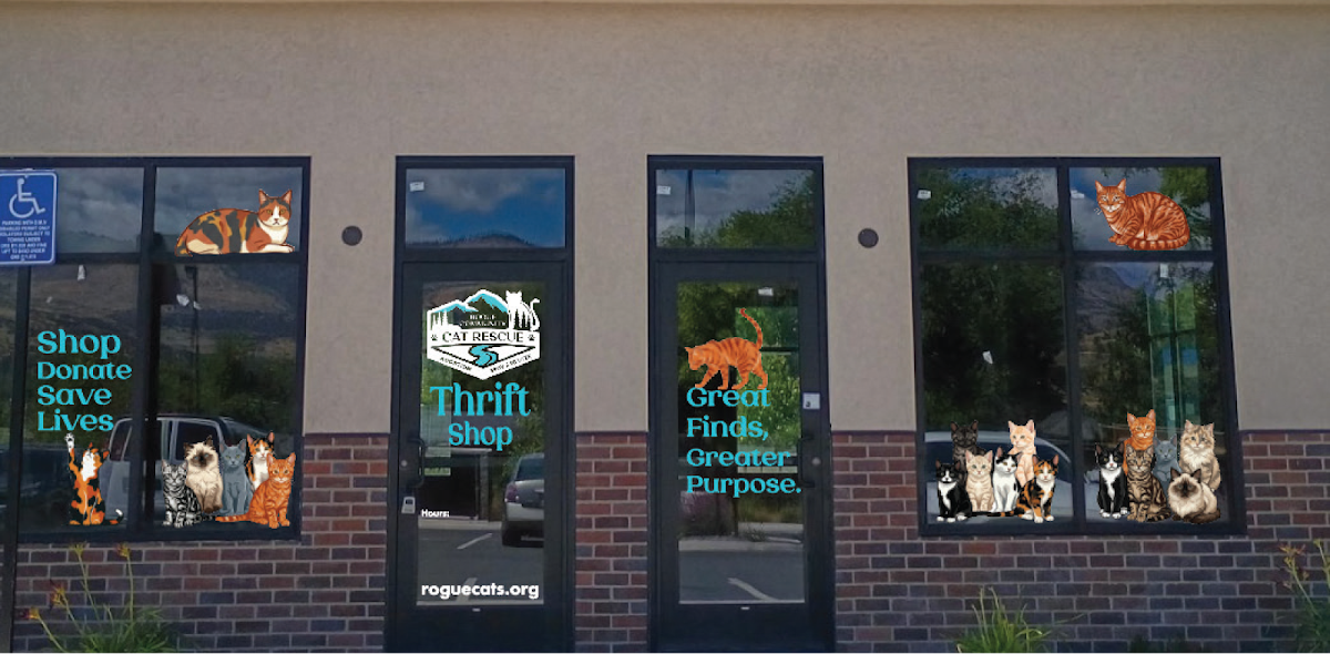 Rogue Community Cat Rescue Thrift Shop in Talent