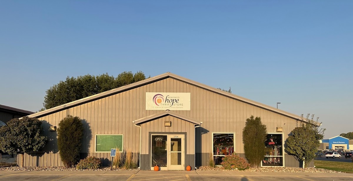 Renewed Hope Thrift Store in Sioux Center