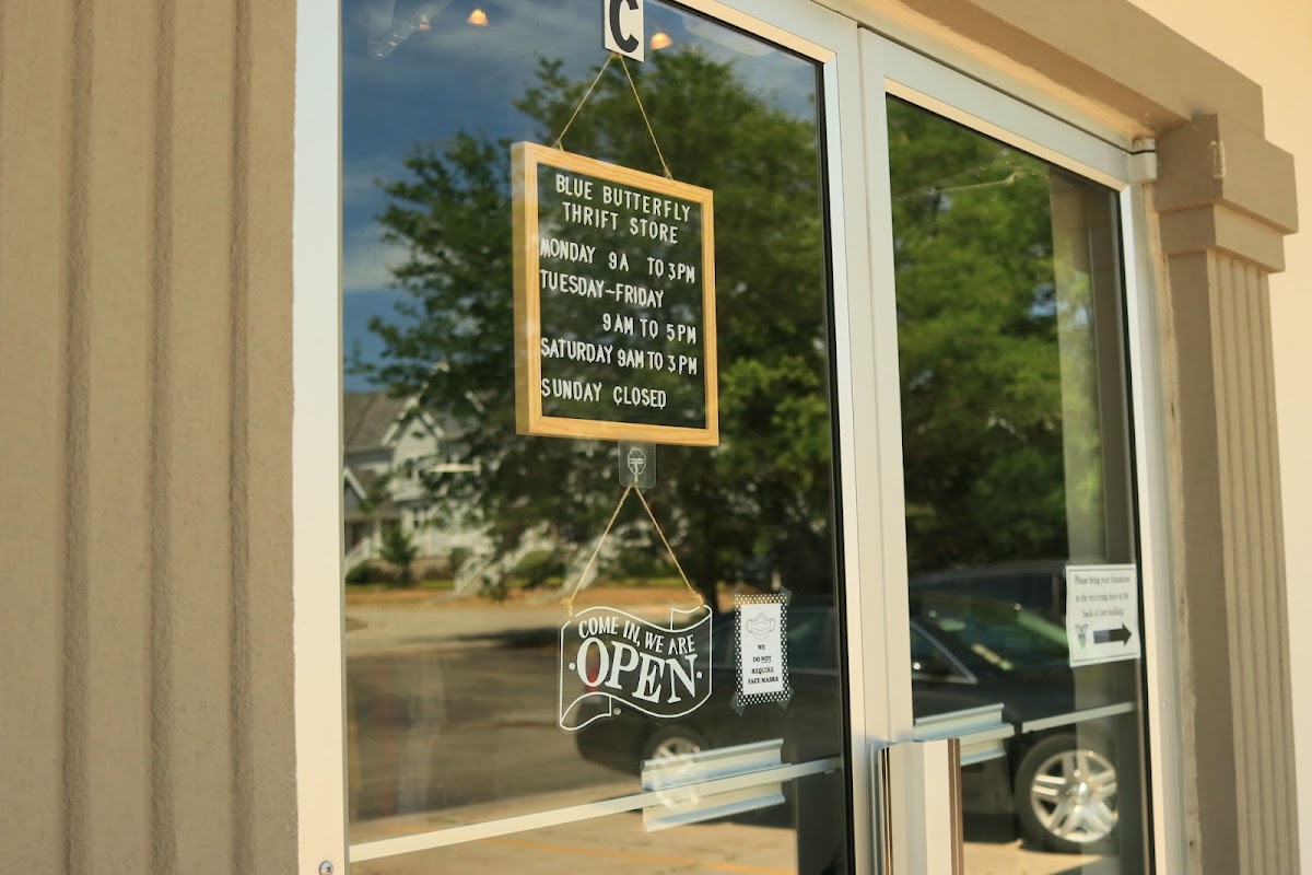 Blue Butterfly Thrift Store in Oconomowoc