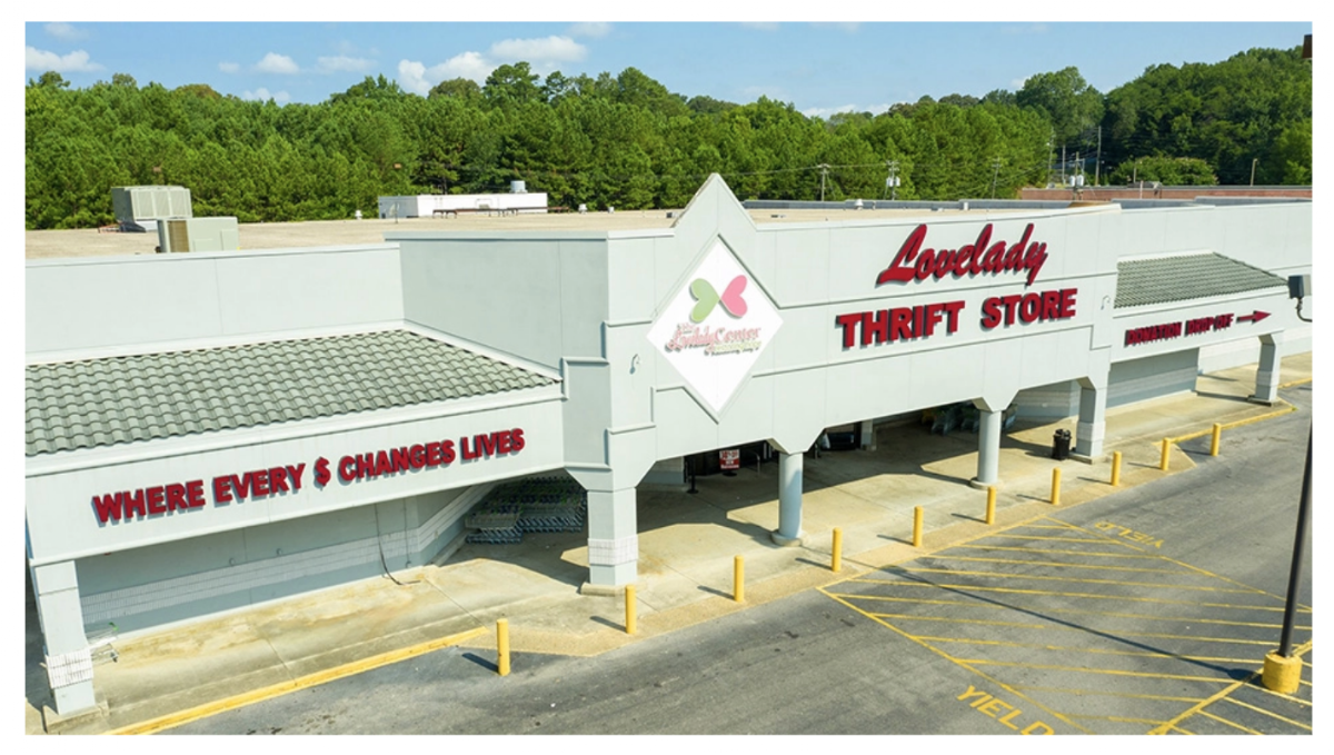Lovelady Thrift Store in Center Point