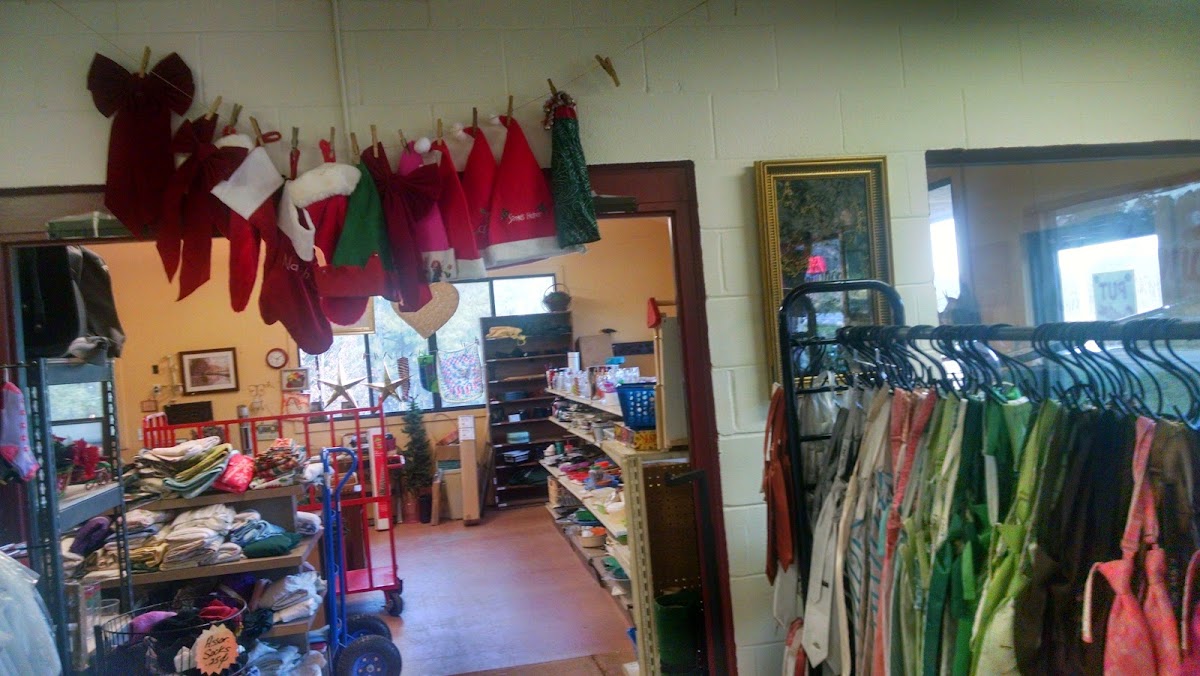 The storage locker thrift store in Anniston