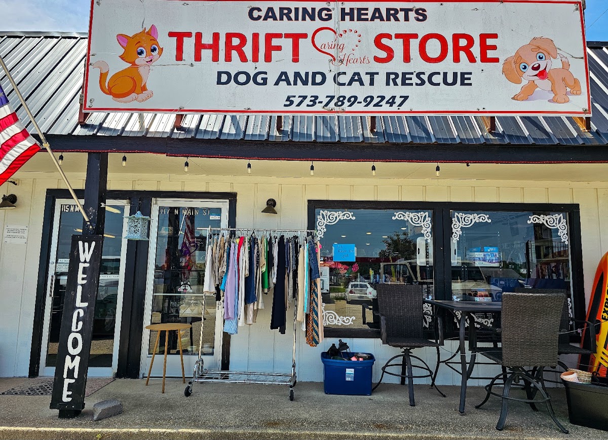 Caring Hearts Dog and Cat Rescue Thrift Store in Laurie