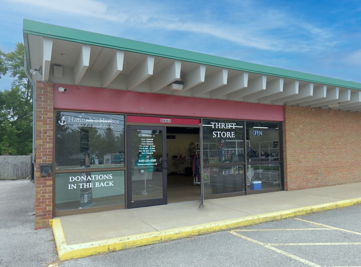 Hannah's Harbor Thrift Store in Mentor