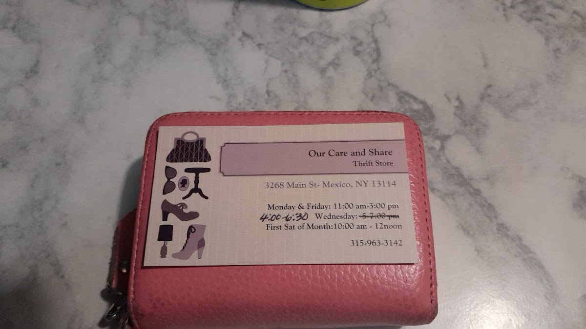 Our care and share thrift store in Mexico