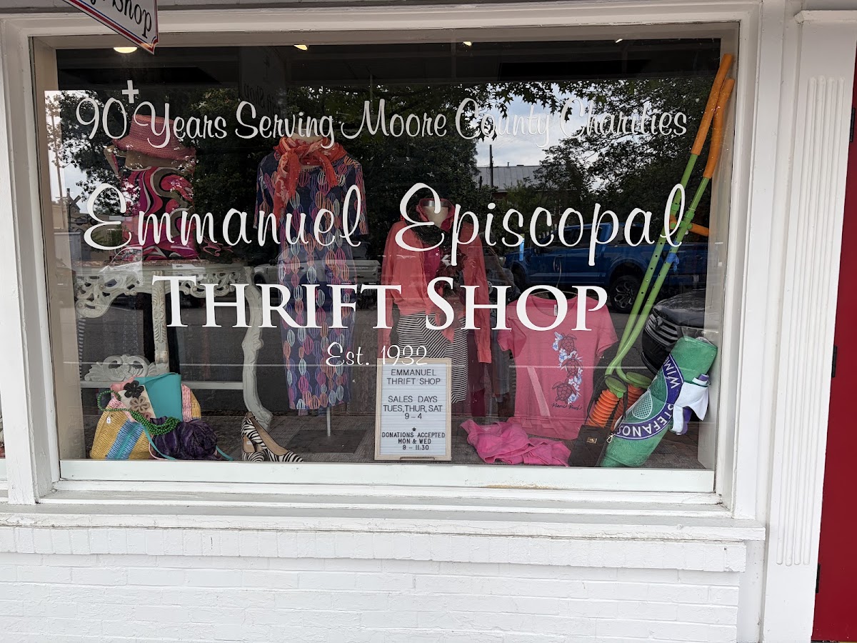 Emmanuel Thrift Shop in Southern Pines