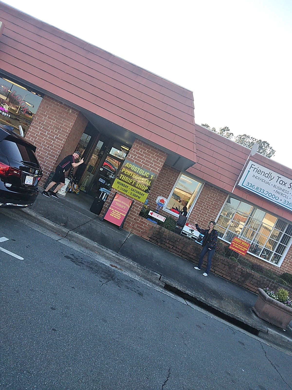 Pentecostal thrift and antiques in Burlington