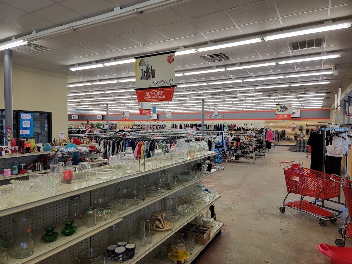 Salvation Army Thrift Store in Rocky Mount