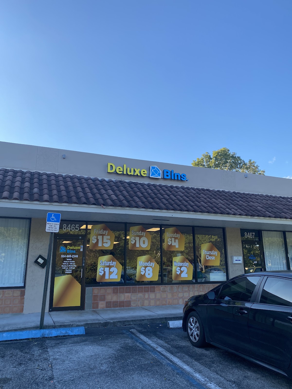 Deluxe Bins outlet in Sunrise
