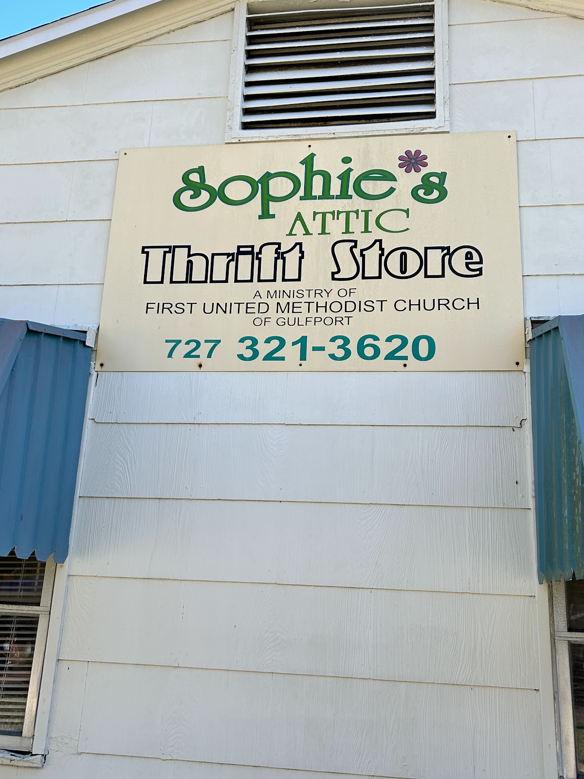 Sophie's Attic Thrift Store in Gulfport