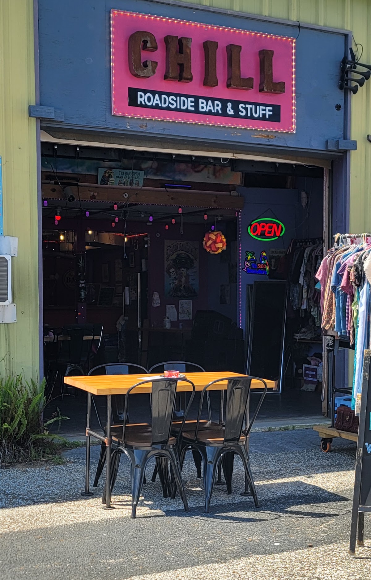 Chill Roadside Bar & Stuff | Coffee Shop, Mocktail Bar, & Vintage Store in Tallahassee