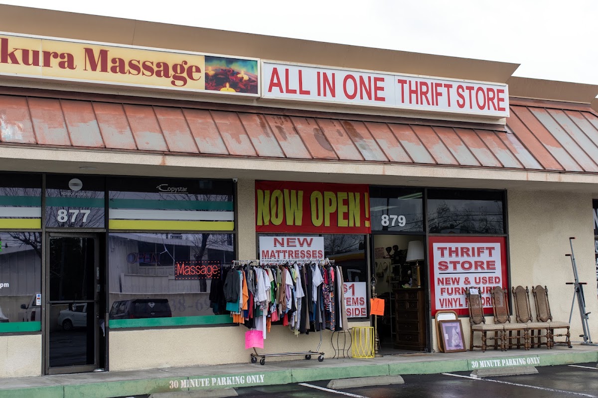 All in One Thrift Store in Orange