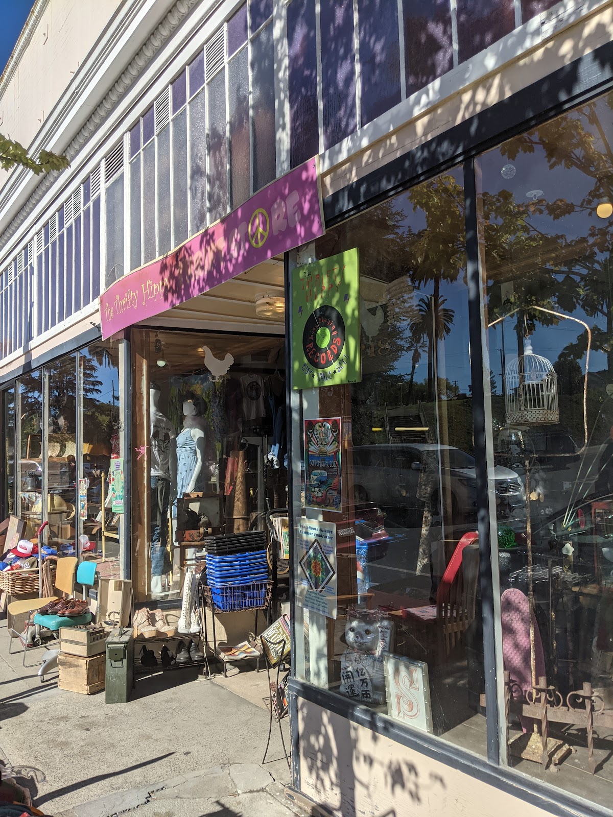 Thrifty Hippy Thrift Store in Petaluma