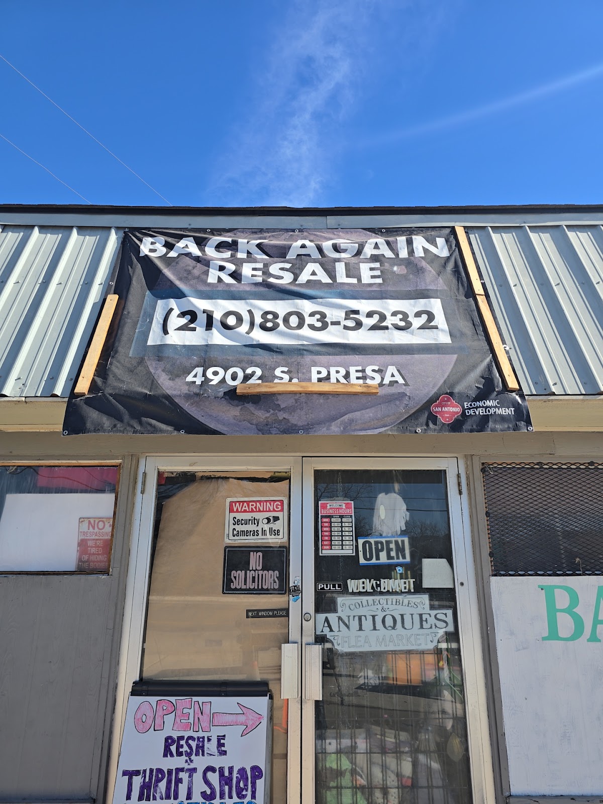 Back Again resale in San Antonio