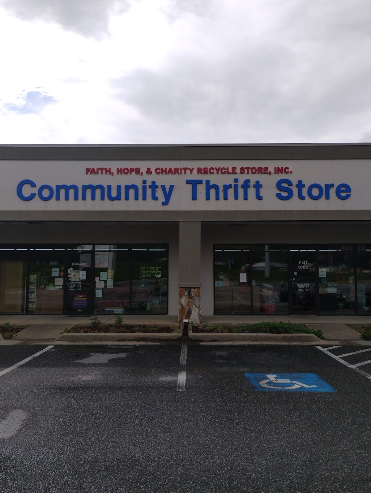 Faith Hope and CharityRecycle Store, Inc Community Thrift Store in Ellijay