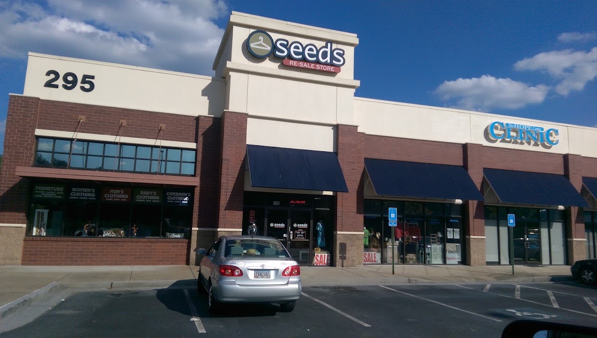 Seeds Thrift Boutique in Woodstock