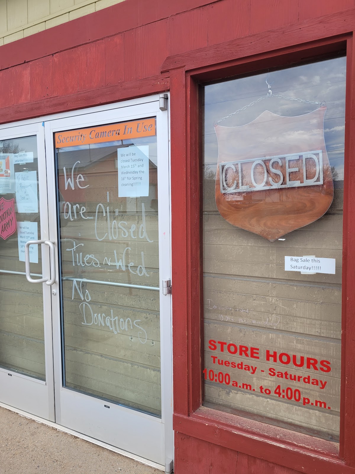 Salvation Army Thrift Store in Cortez