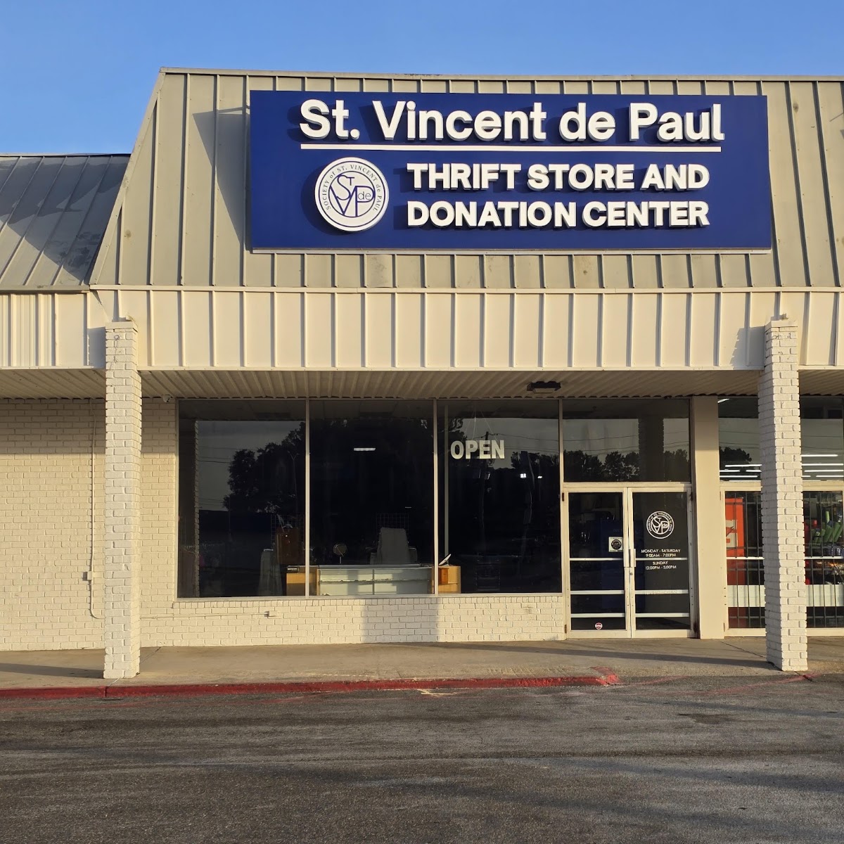 St. Vincent de Paul Thrift Store in Baton Rouge